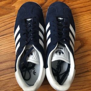 ADIDAS Gazelle Blue Sneakers - Women's Size 5